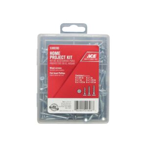 WOOD SCREW PHIL FLT HD KIT 6X3/4" ACE WOOD SCREW PHIL FLT HD KIT 6X3/4" ACE